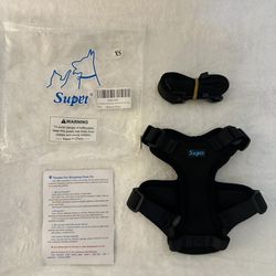 XS Dog Harness With Leash 