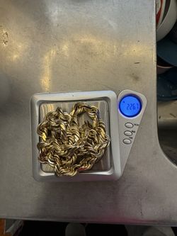 14k 13mm Rope Chain