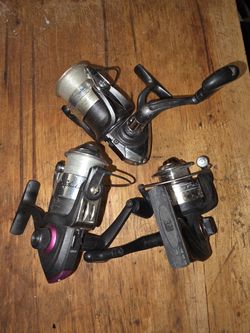 3 Fishing Reels