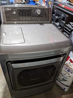 Used Electric 7.3 Cu Ft Ultra Large Capacity Steam Dryer Thumbnail