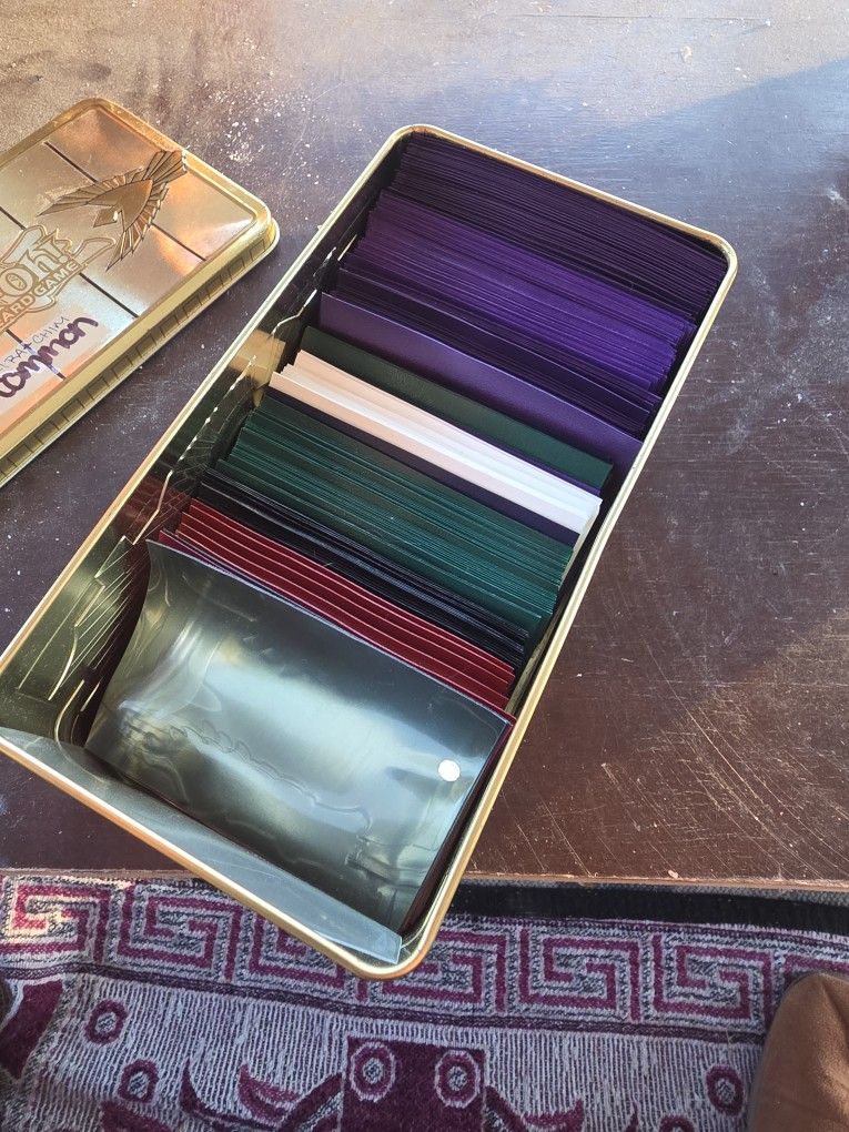 Multicolored Card Sleeves