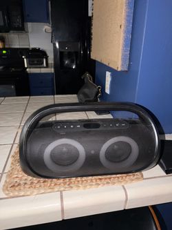Portable Bluetooth Speaker with Dual Woofers