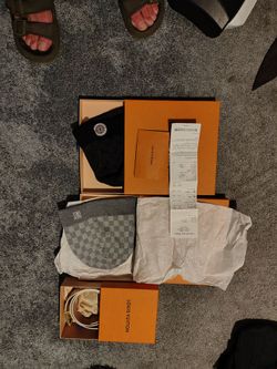Louis Vuitton beanies belts and wallet