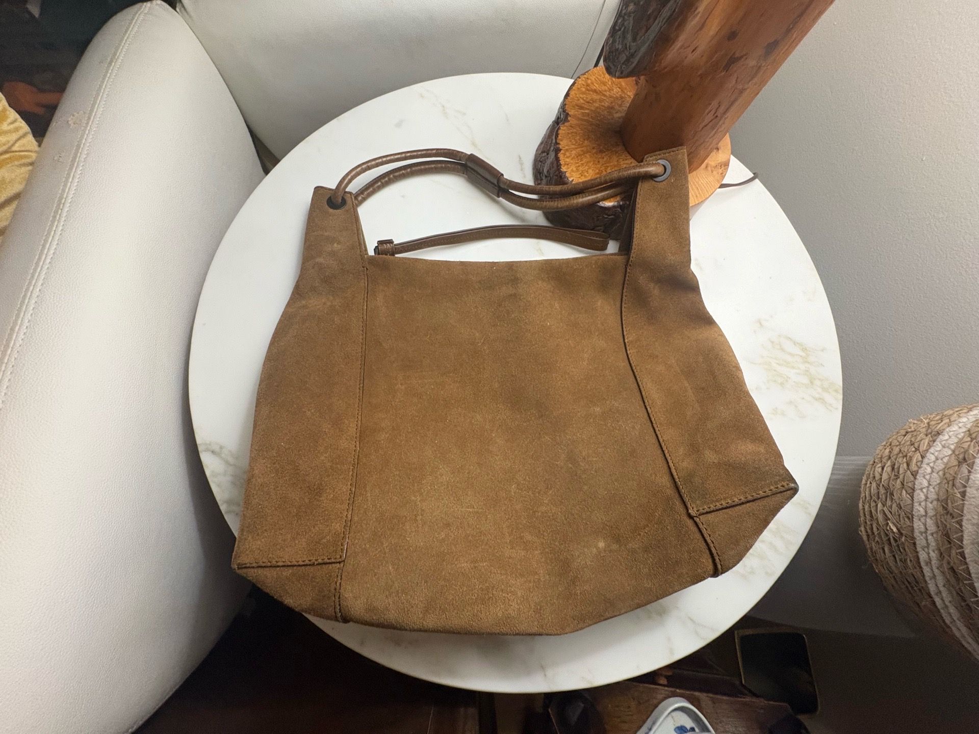 Rare Find: Large Vintage Gucci Suede Hobo Bag | Great Condition