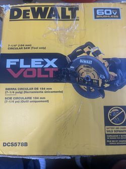 Sierra Circular Dewalt Flex Volt 7-1/4