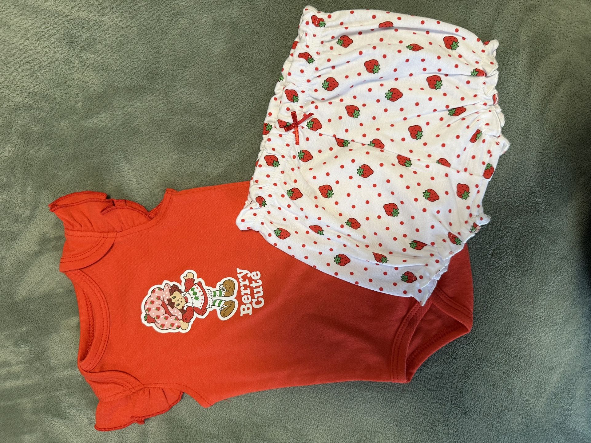 Strawberry Shortcake Baby Girl Set