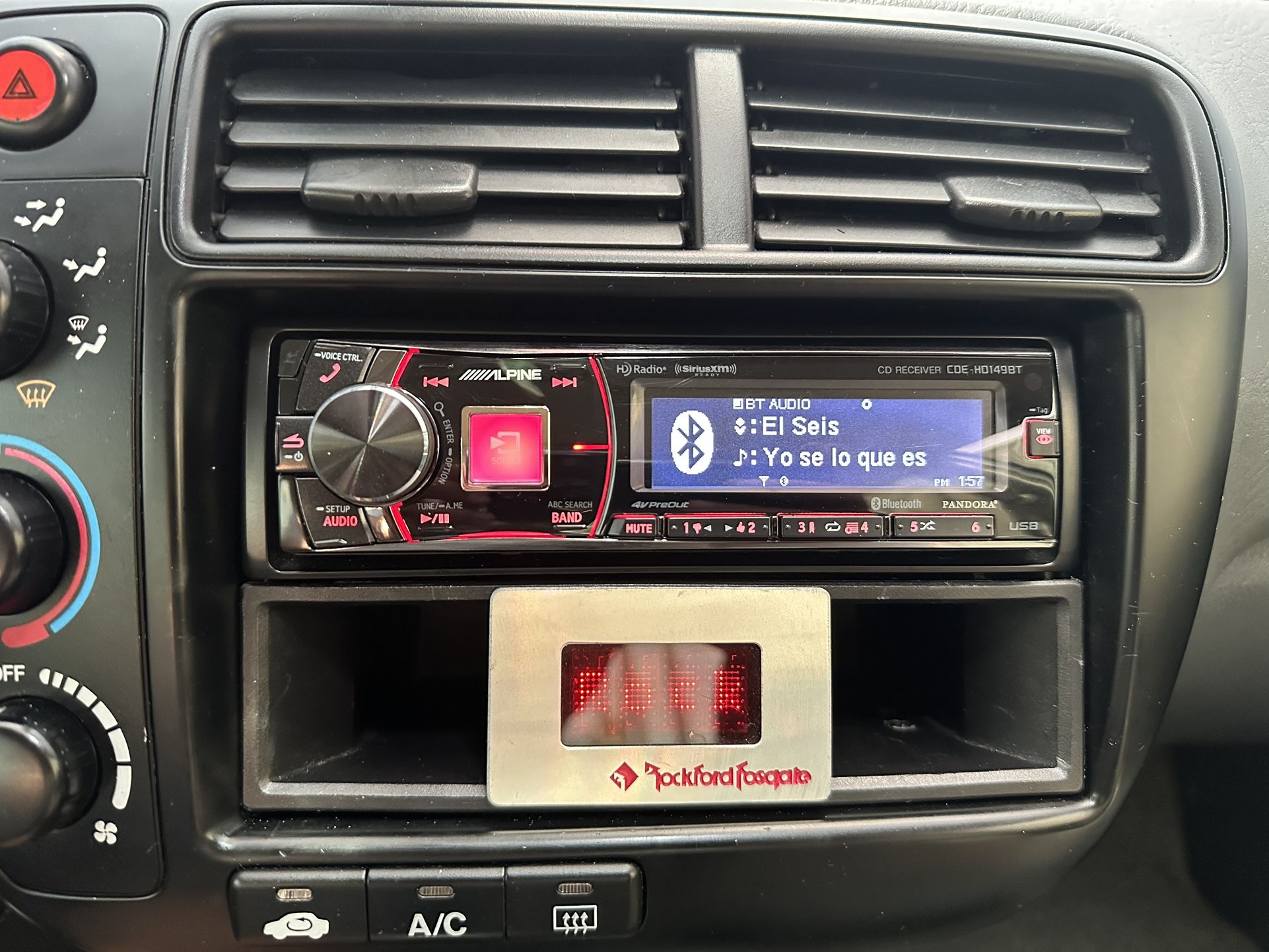 Alpine CDE-HD149BT Bluetooth Car Stereo
