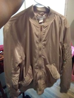 Bomber jacket with padding great for the cold