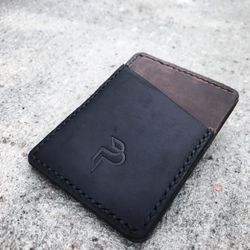 Custom handmade leather wallets