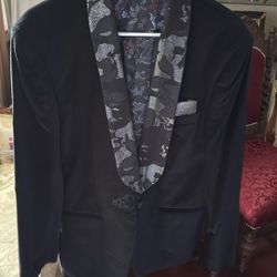 All Black Dress Wear Coat