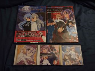 Melty Blood / Tsukihime Game / Soundtrack / Art Book Set