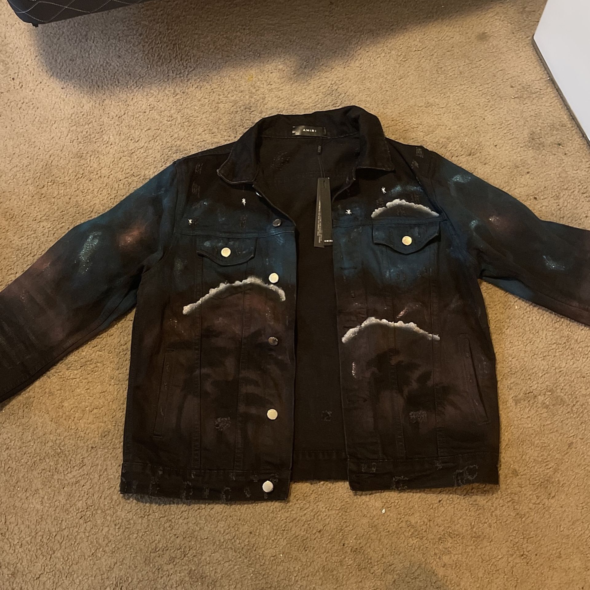 Amiri Jean Jacket
