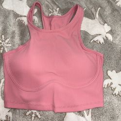 Pink Crop Top