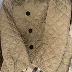 authentic Burberry Quilted Jacket Size S