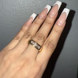 Men’s Gold Diamond Ring 