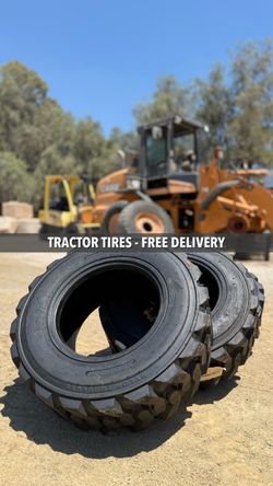 Tires Tractor Bobcat Loader Forklift Skid Steer Tires - LLANTAS NUEVAS
