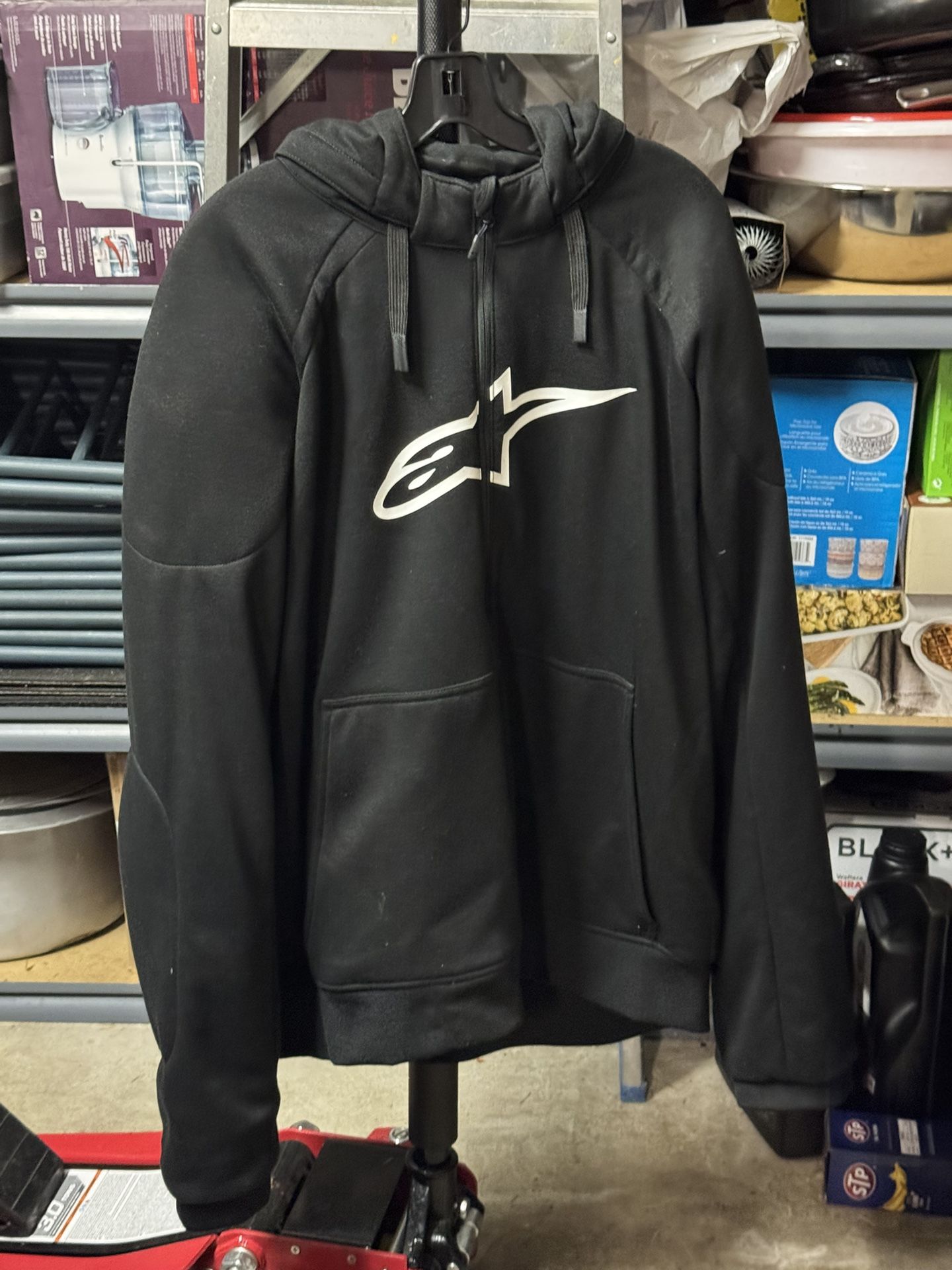 Alpinestars Chrome Sport Hoodie Black Size 4 XL
