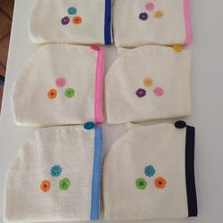 Turbantes de Toalla Para Cabello 