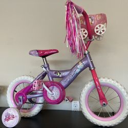 Huffy Disney Princess Bike With Training Wheels