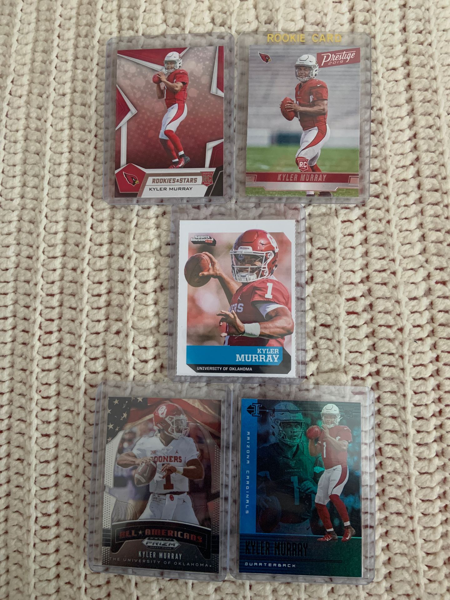 Kyler Murray Rookie cards