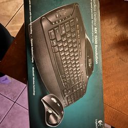 Rare Logitech MX 5500 Revolution – Wireless Keyboard & Mouse Set