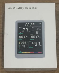 Air Quality Detector / Indoor Air Quality Monitor - New Condition