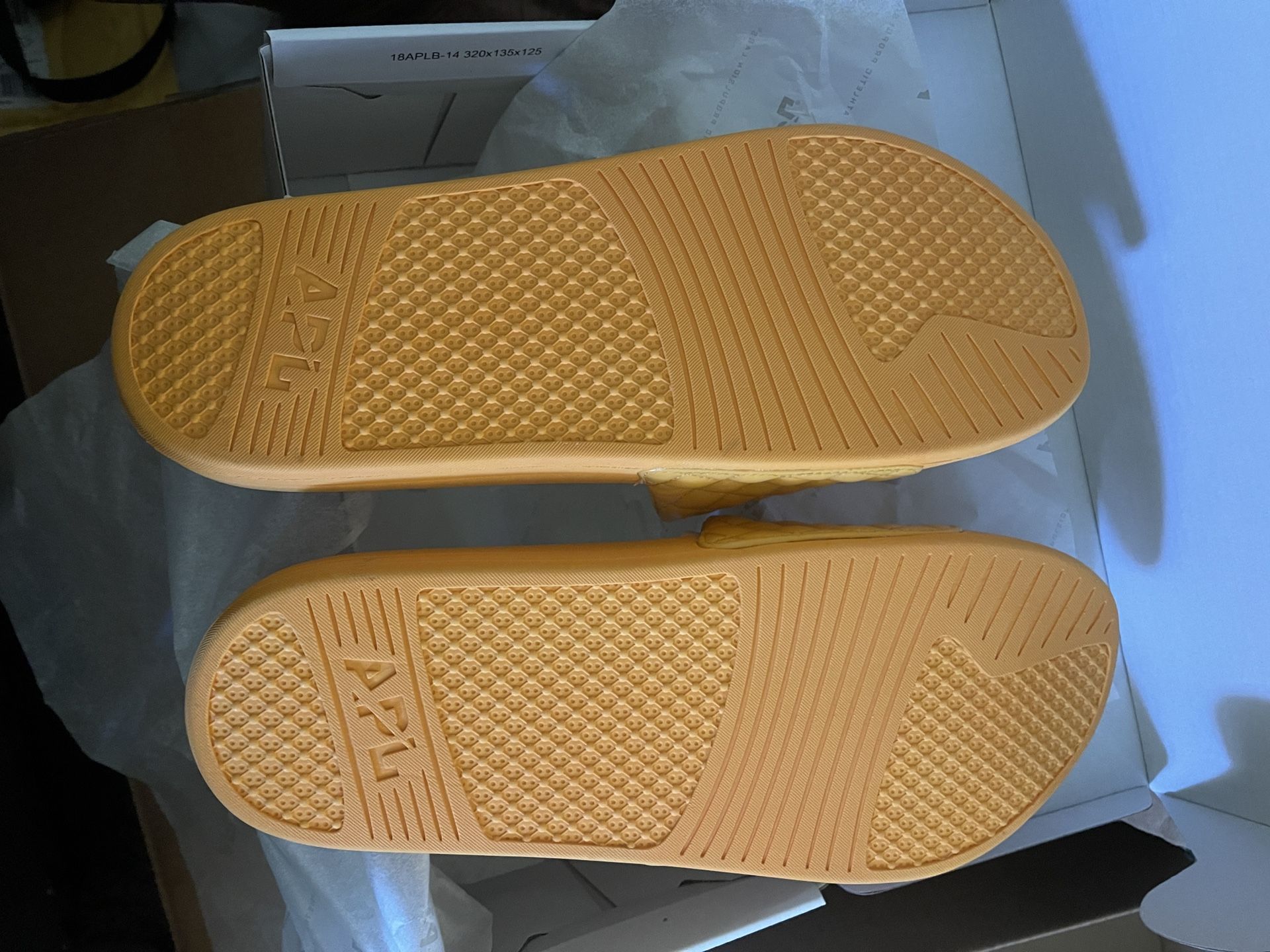 APL LUSSO SLIDE Quilted Mango Sandals Unisex - realvibe.in