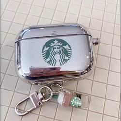 Starbucks AirPod Pro Case With Cup chain
