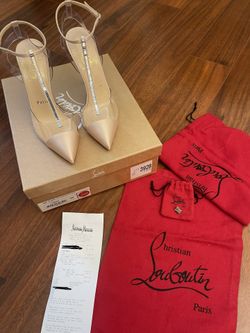 Christian Louboutin Womens Heels Size 38, US 7.5
