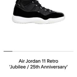 Jordan’s 11’s