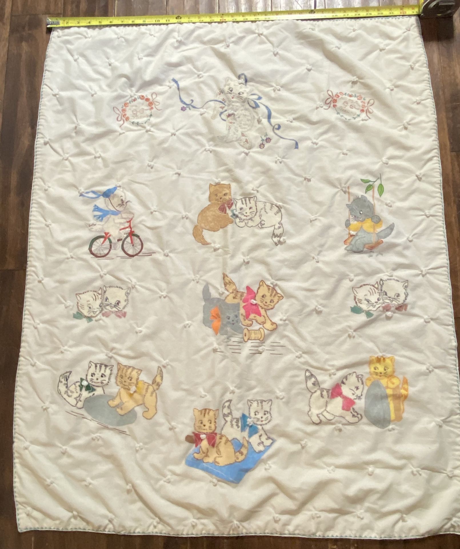 VINTAGE BABY QUILT