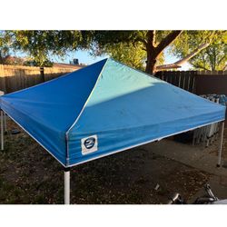 Blue 10X10 FT Shade Structure Canopy 