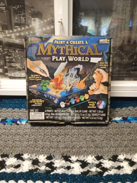 Paint & Create A Mythical Play World