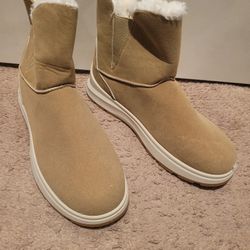 Tan Boots