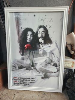 Yoko, Lennon, LOVE is the Answer
