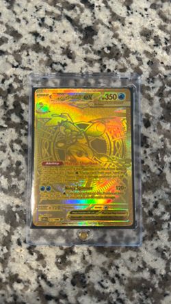 Mega Greninja Ex Hyper Rare Gold