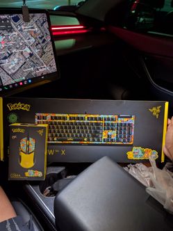 Razer BlackWidow V4 X - Pokémon Edition Keyboard and Mouse