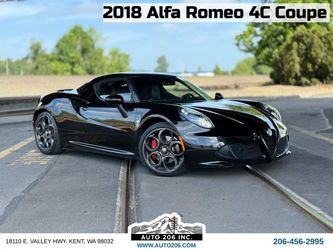 2018 Alfa Romeo 4C