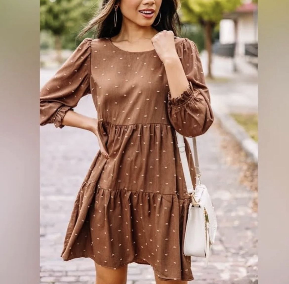 Brown Fall Dress