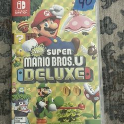 New Super Mario Bros Delxue Nintendo Switch 