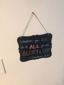 Chalkboard signs