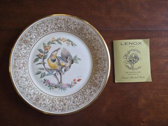 Original Lenox China -Boehm Meadowlark