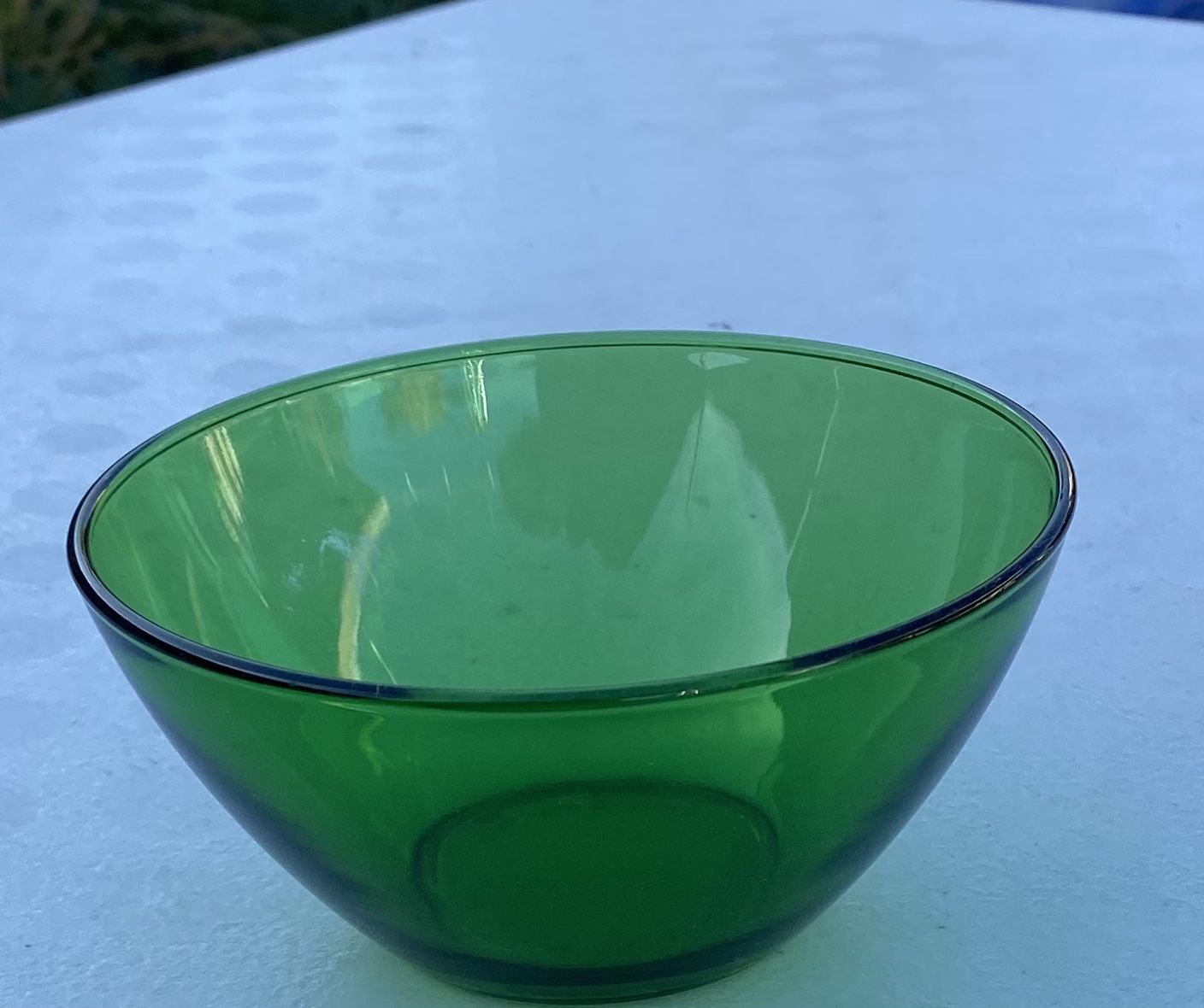 Green Glass From France 