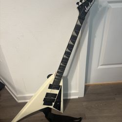 Jackson 6 string guitar V body