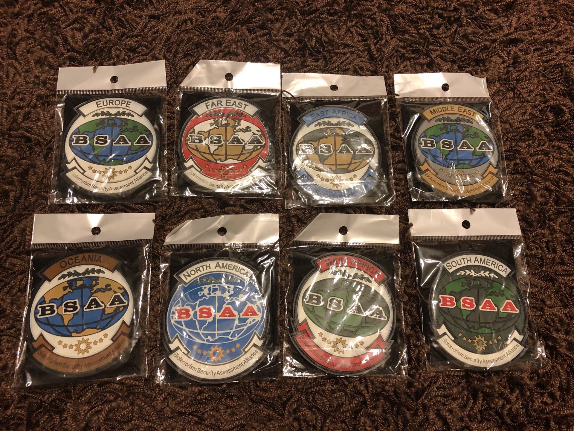 Resident Evil BSAA Chris Redfield Patches New