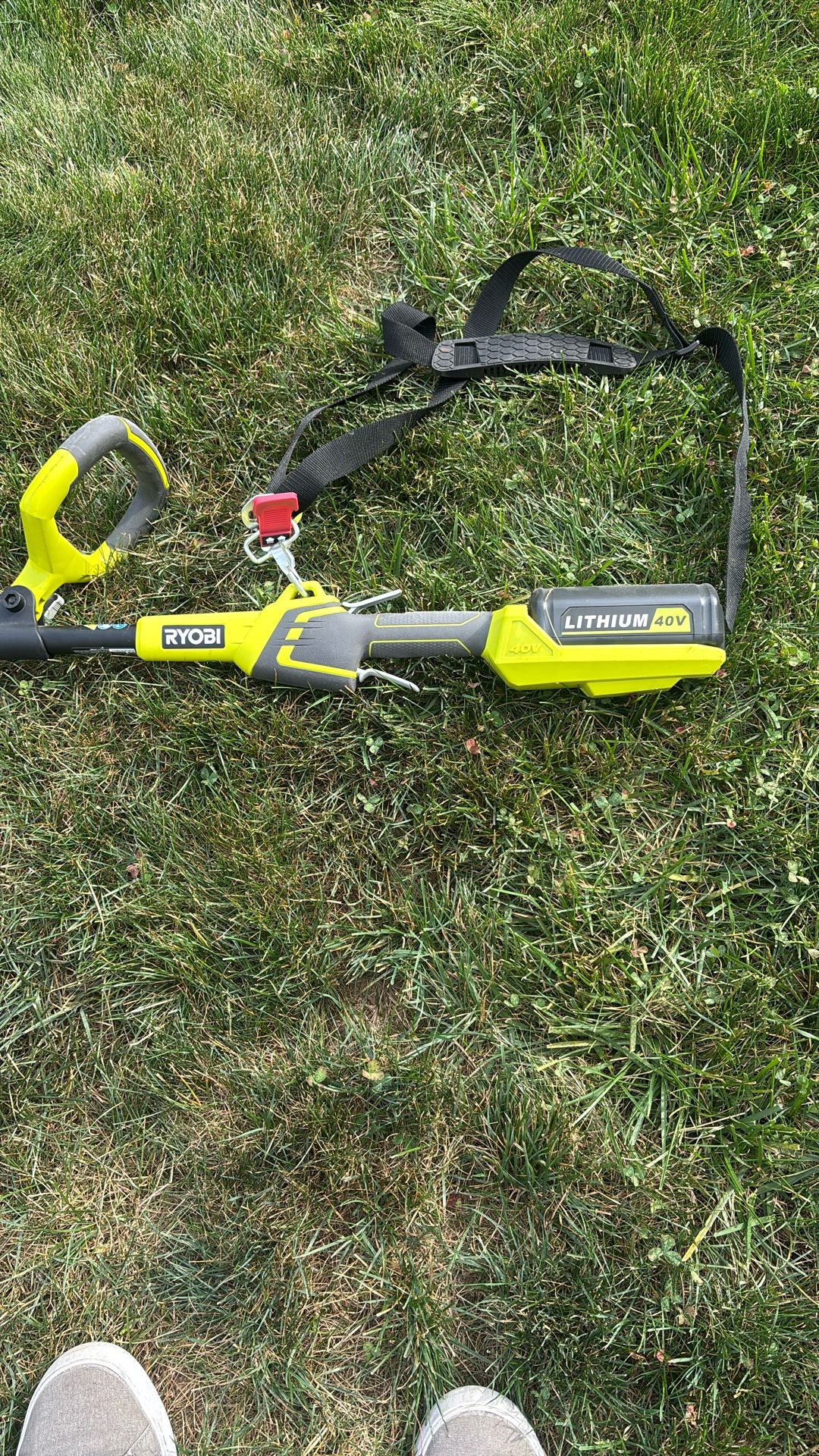 Ryobi 40V Pole Saw w 2 Batteries