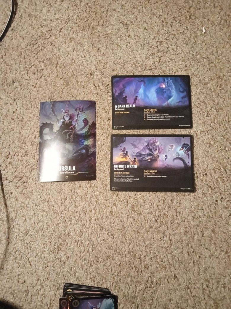 Disneyland Lortana Cards