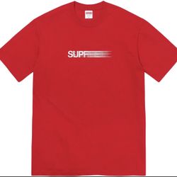 Supreme Motion Logo Tee (SS23) (Red)