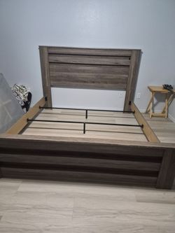 King size bed frame
