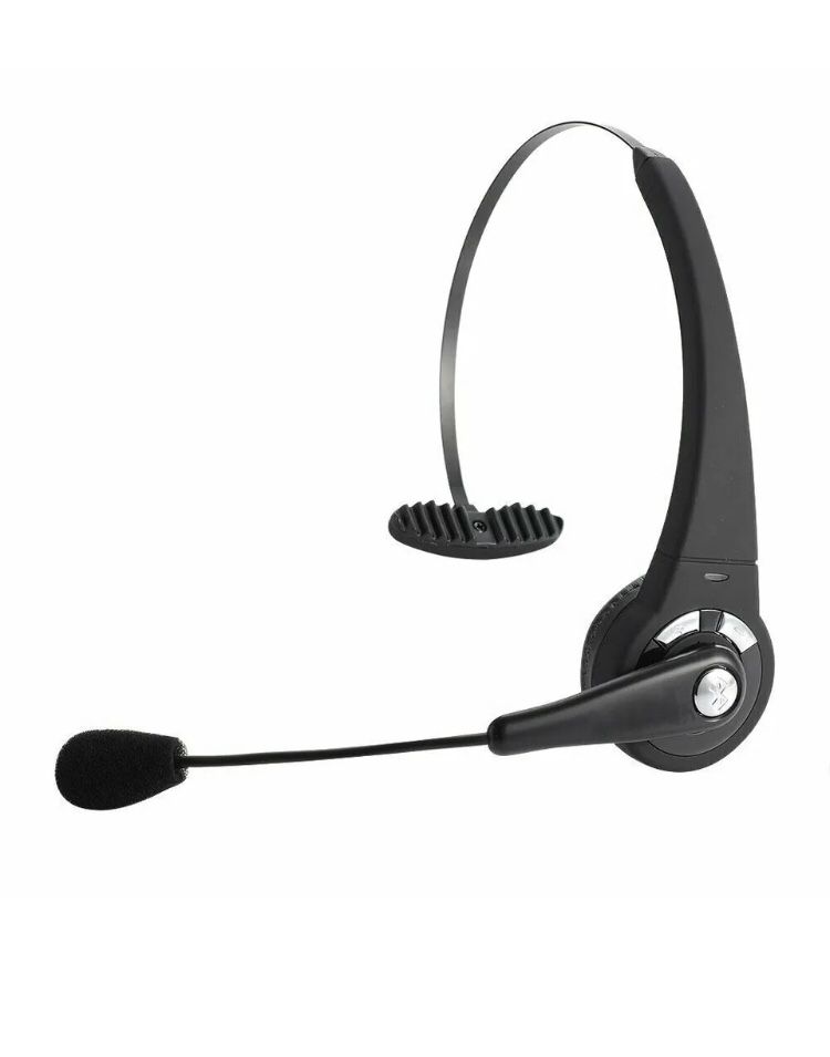 Trucker Driver Headset Bluetooth Wireless Universal PC Gaming Headphone With Microphone